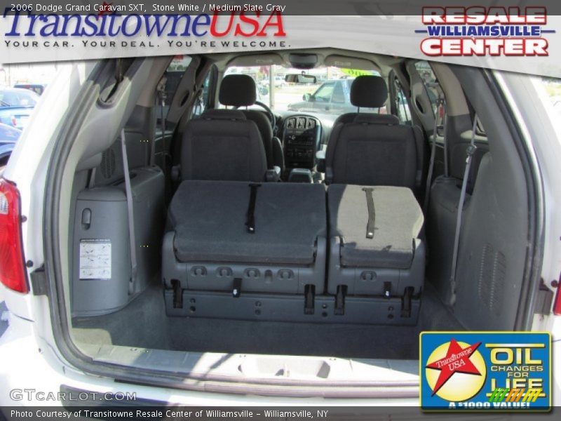 Stone White / Medium Slate Gray 2006 Dodge Grand Caravan SXT