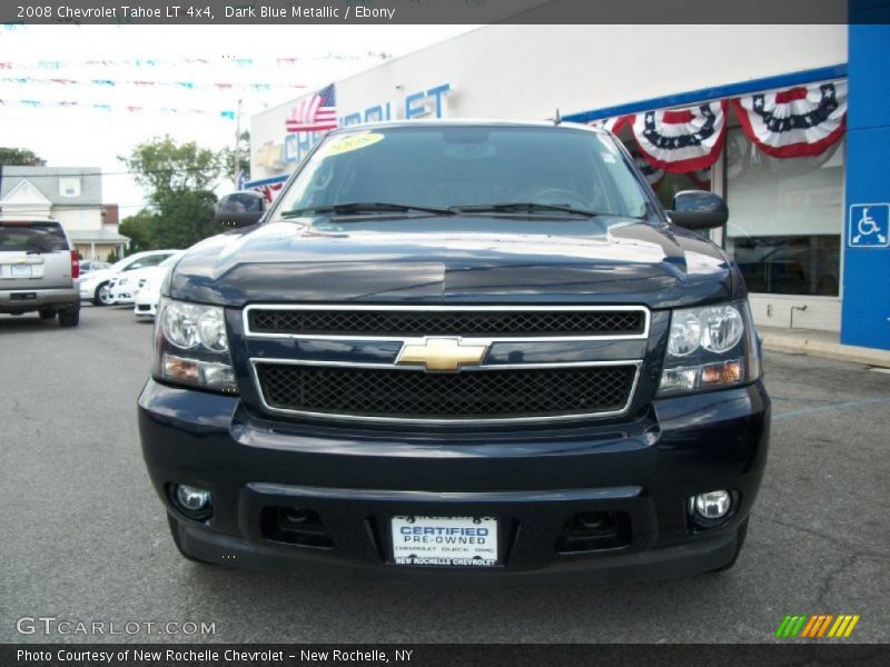 Dark Blue Metallic / Ebony 2008 Chevrolet Tahoe LT 4x4