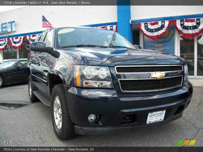 Dark Blue Metallic / Ebony 2008 Chevrolet Tahoe LT 4x4