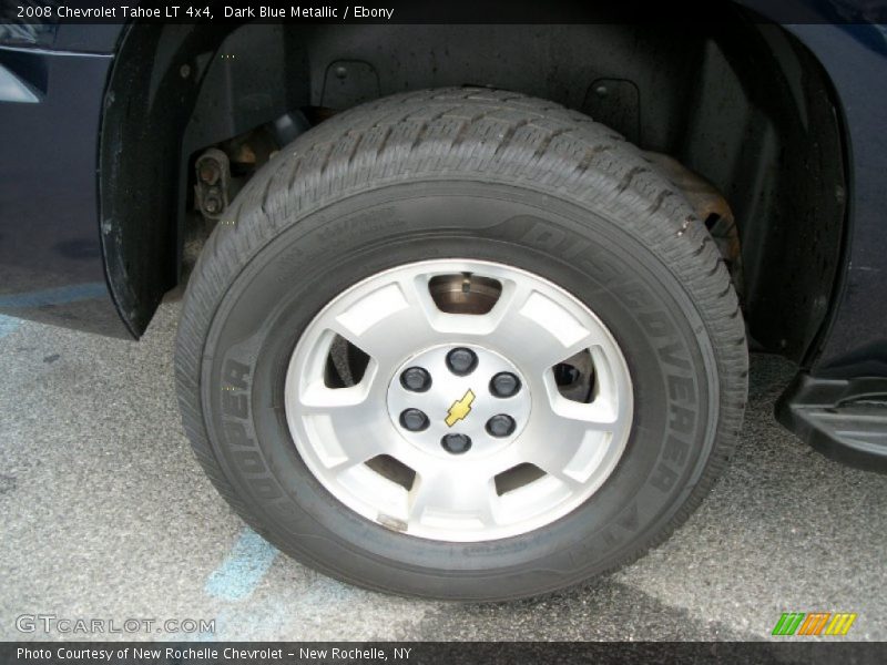 Dark Blue Metallic / Ebony 2008 Chevrolet Tahoe LT 4x4