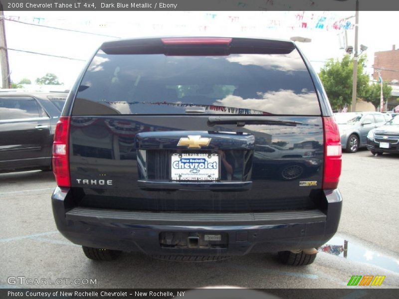 Dark Blue Metallic / Ebony 2008 Chevrolet Tahoe LT 4x4