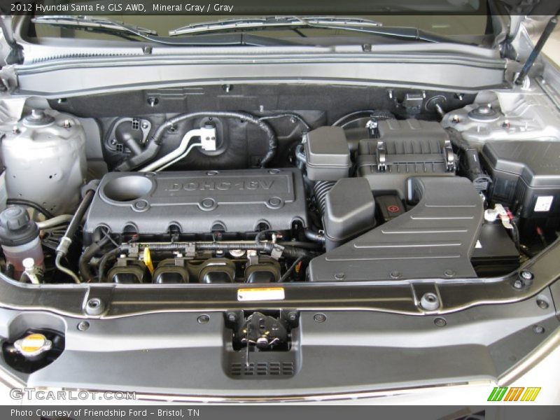  2012 Santa Fe GLS AWD Engine - 2.4 Liter DOHC 16-Valve 4 Cylinder