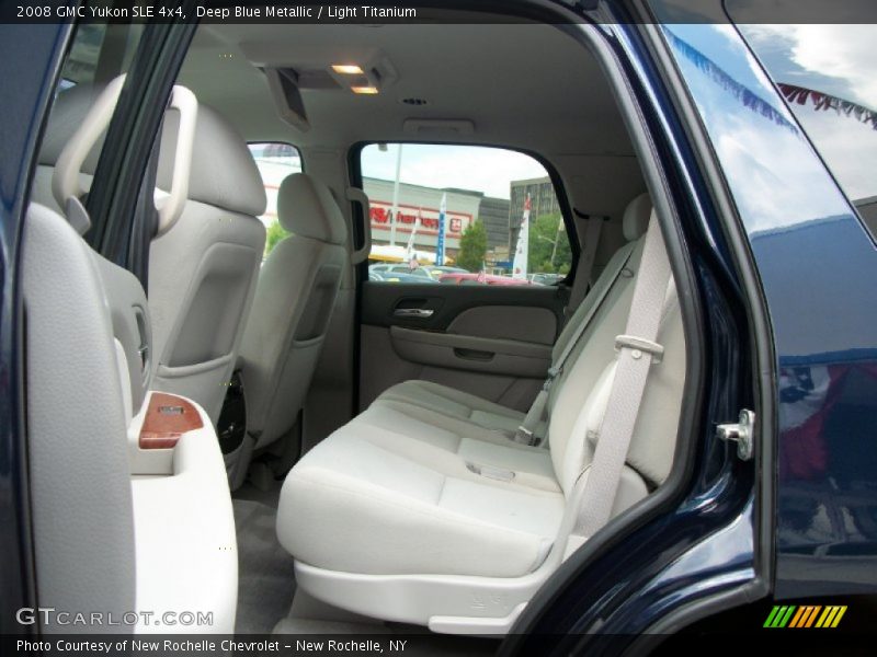 Deep Blue Metallic / Light Titanium 2008 GMC Yukon SLE 4x4