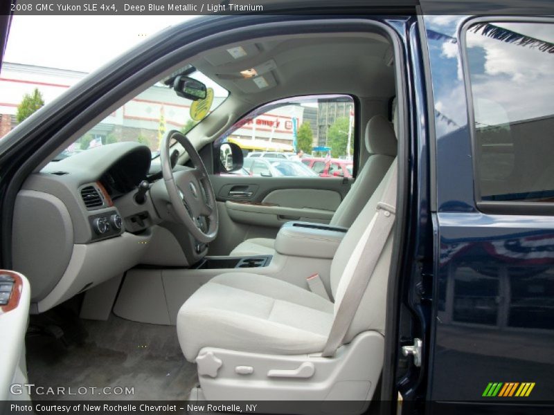 Deep Blue Metallic / Light Titanium 2008 GMC Yukon SLE 4x4