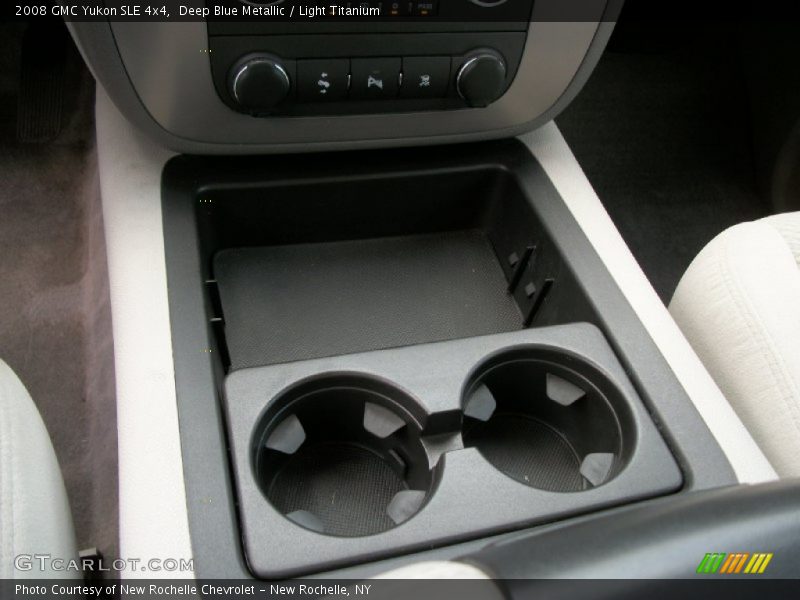 Deep Blue Metallic / Light Titanium 2008 GMC Yukon SLE 4x4