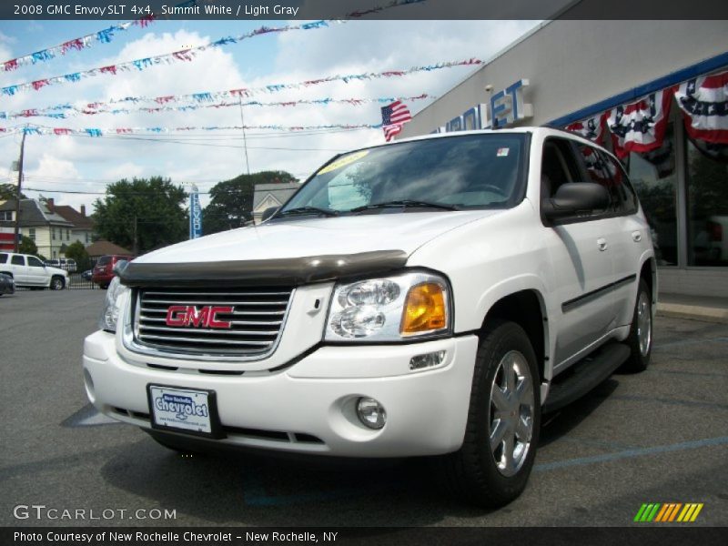 Summit White / Light Gray 2008 GMC Envoy SLT 4x4