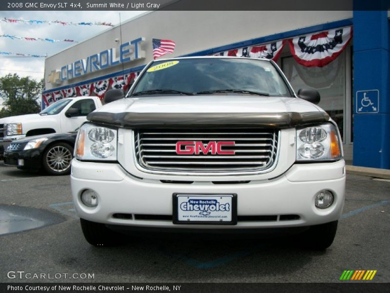 Summit White / Light Gray 2008 GMC Envoy SLT 4x4