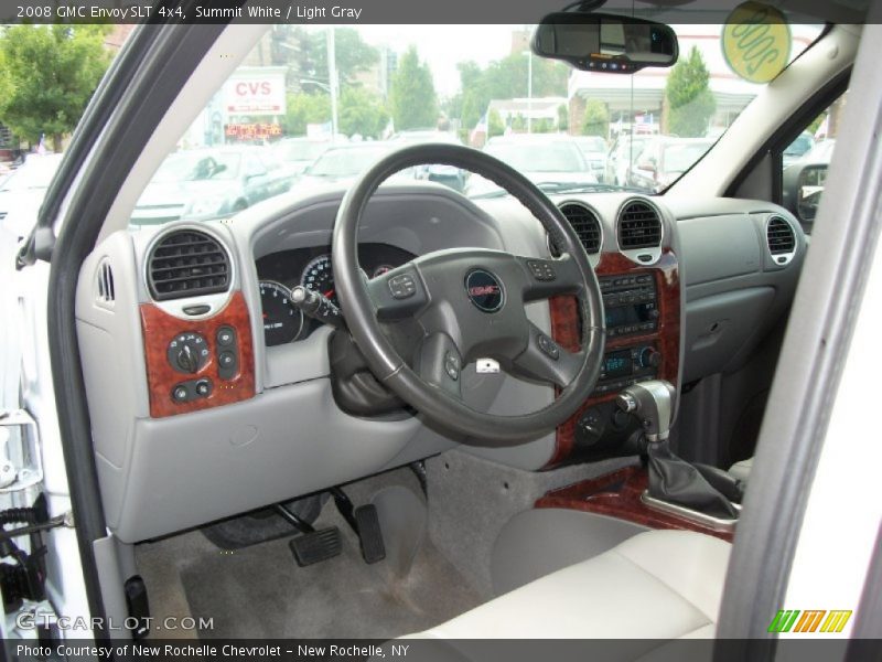 Summit White / Light Gray 2008 GMC Envoy SLT 4x4