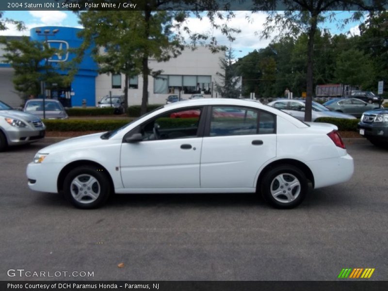 Polar White / Grey 2004 Saturn ION 1 Sedan