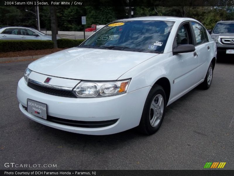 Polar White / Grey 2004 Saturn ION 1 Sedan