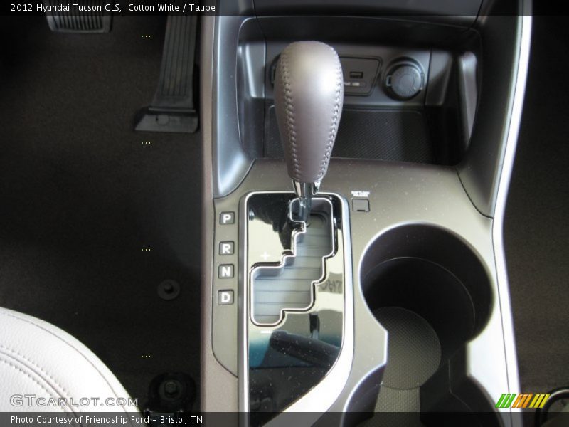  2012 Tucson GLS 6 Speed SHIFTRONIC Automatic Shifter