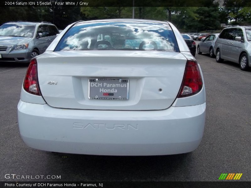Polar White / Grey 2004 Saturn ION 1 Sedan