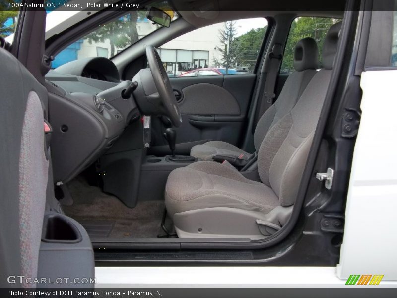 Polar White / Grey 2004 Saturn ION 1 Sedan