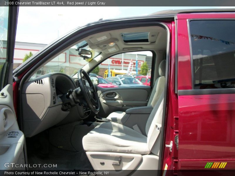 Red Jewel / Light Gray 2008 Chevrolet TrailBlazer LT 4x4