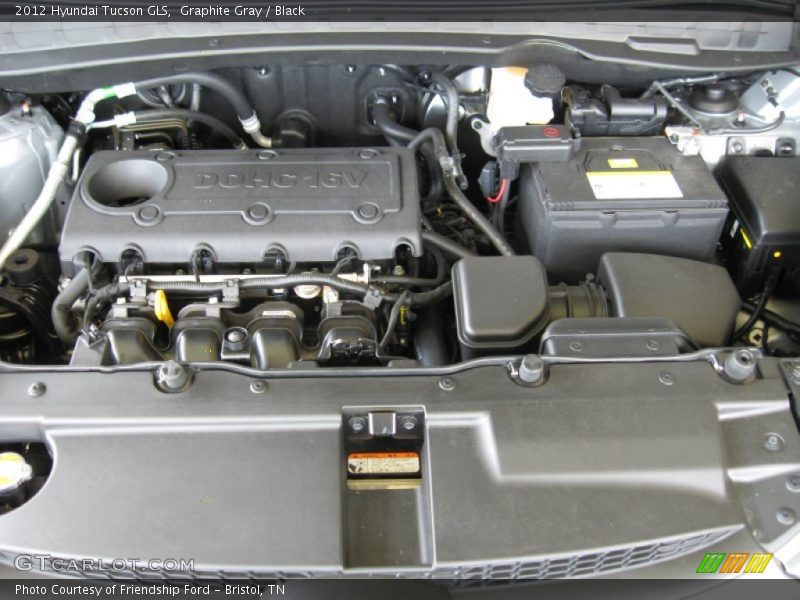  2012 Tucson GLS Engine - 2.4 Liter DOHC 16-Valve CVVT 4 Cylinder