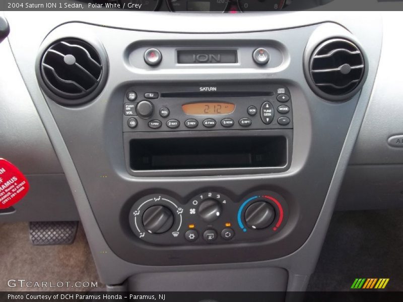 Polar White / Grey 2004 Saturn ION 1 Sedan