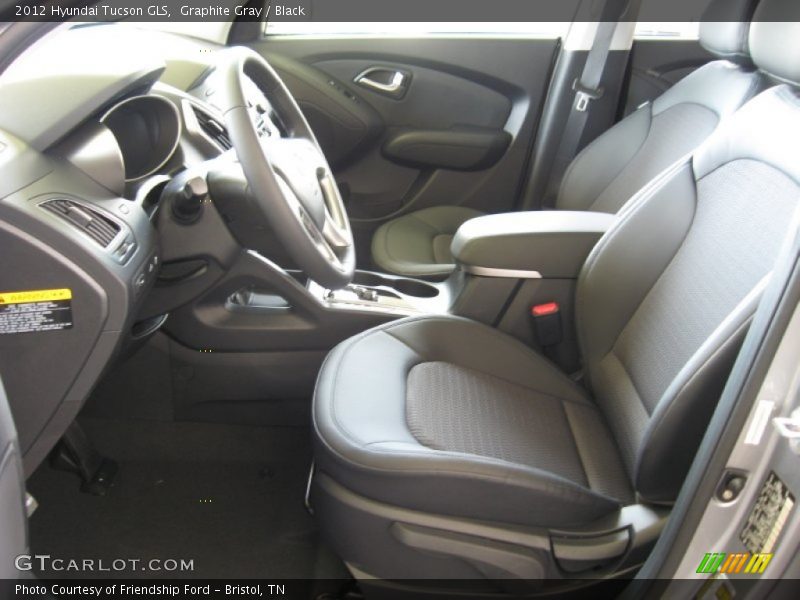  2012 Tucson GLS Black Interior