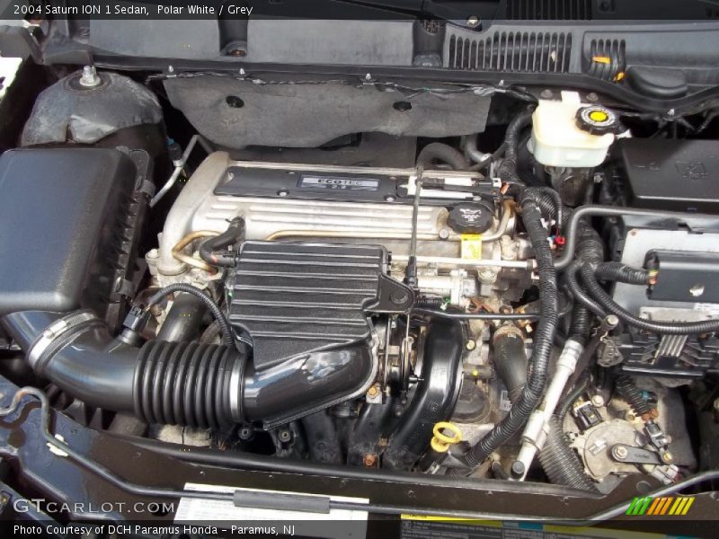 Polar White / Grey 2004 Saturn ION 1 Sedan