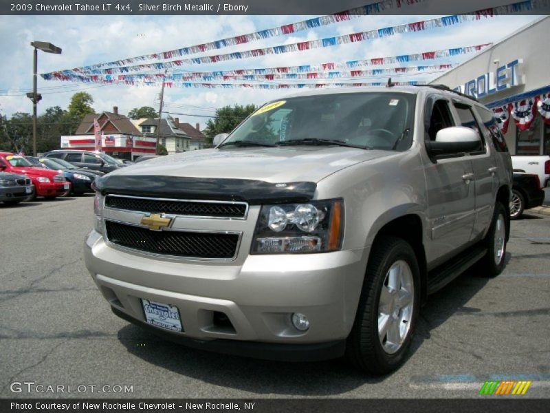 Silver Birch Metallic / Ebony 2009 Chevrolet Tahoe LT 4x4