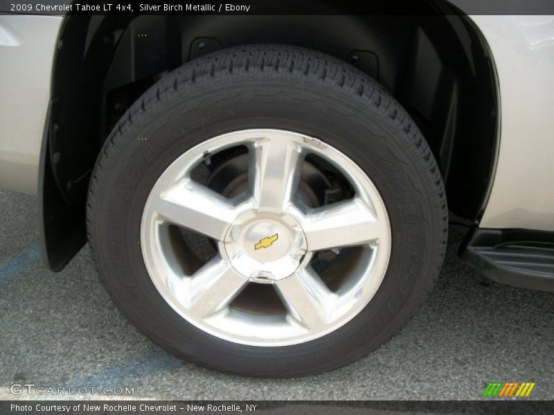Silver Birch Metallic / Ebony 2009 Chevrolet Tahoe LT 4x4