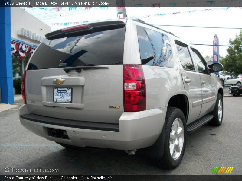 Silver Birch Metallic / Ebony 2009 Chevrolet Tahoe LT 4x4