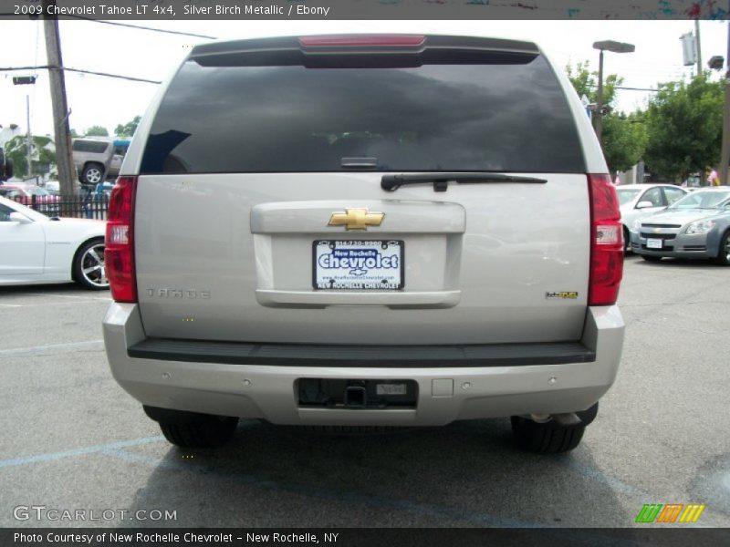 Silver Birch Metallic / Ebony 2009 Chevrolet Tahoe LT 4x4