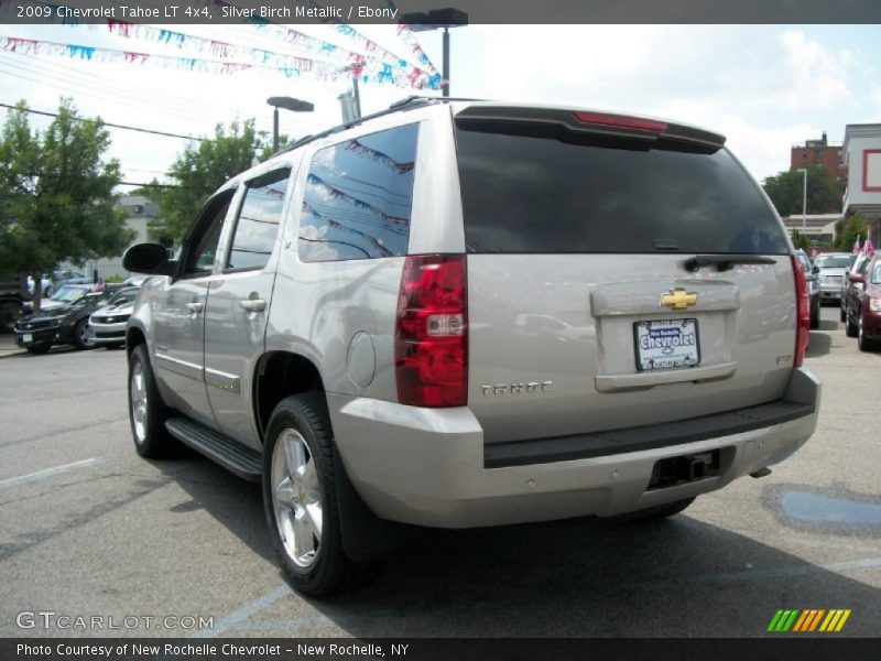 Silver Birch Metallic / Ebony 2009 Chevrolet Tahoe LT 4x4