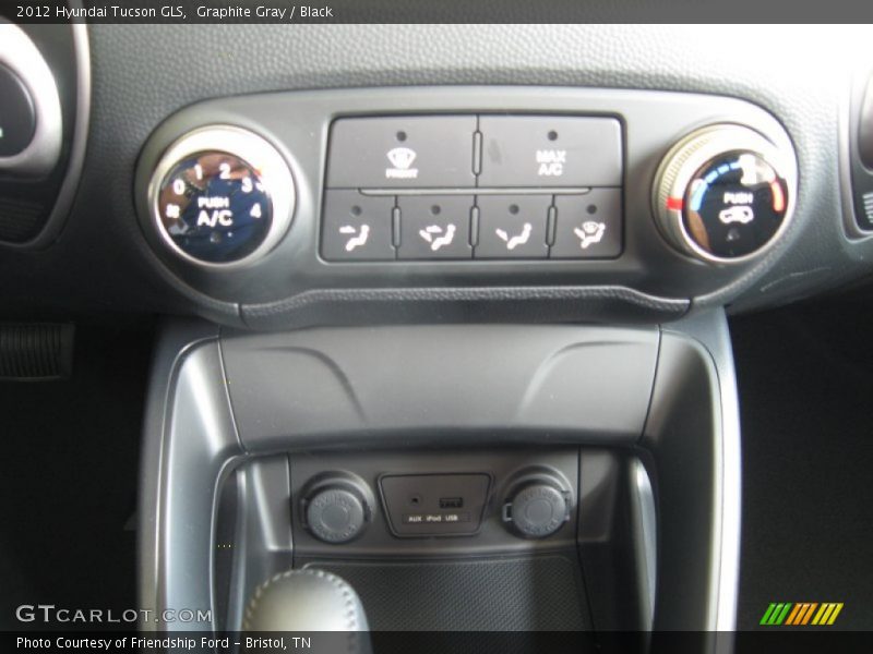 Controls of 2012 Tucson GLS