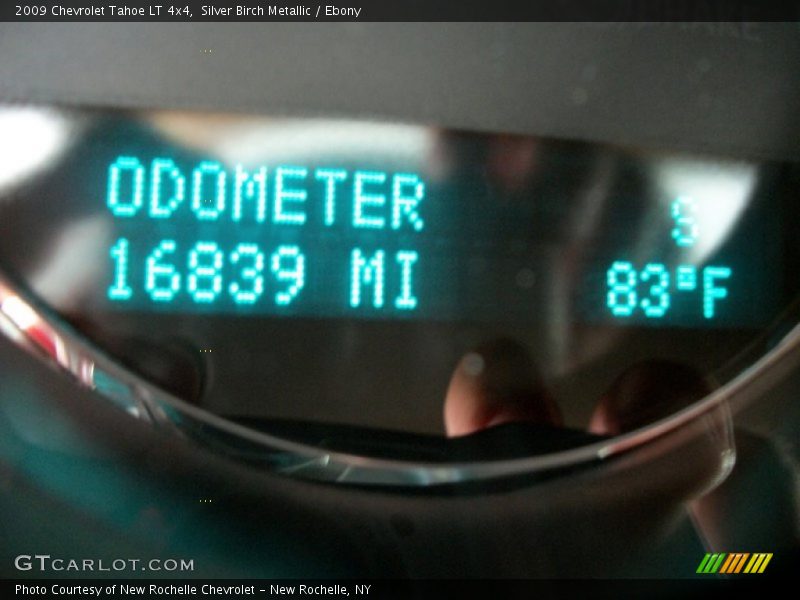 Silver Birch Metallic / Ebony 2009 Chevrolet Tahoe LT 4x4