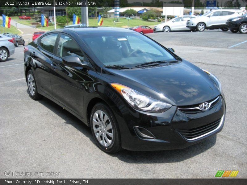 Front 3/4 View of 2012 Elantra GLS