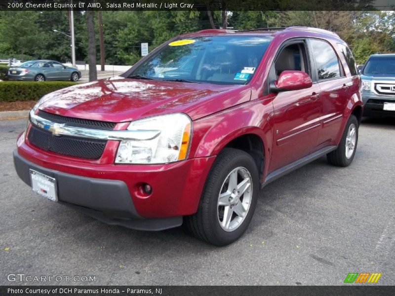 Salsa Red Metallic / Light Gray 2006 Chevrolet Equinox LT AWD
