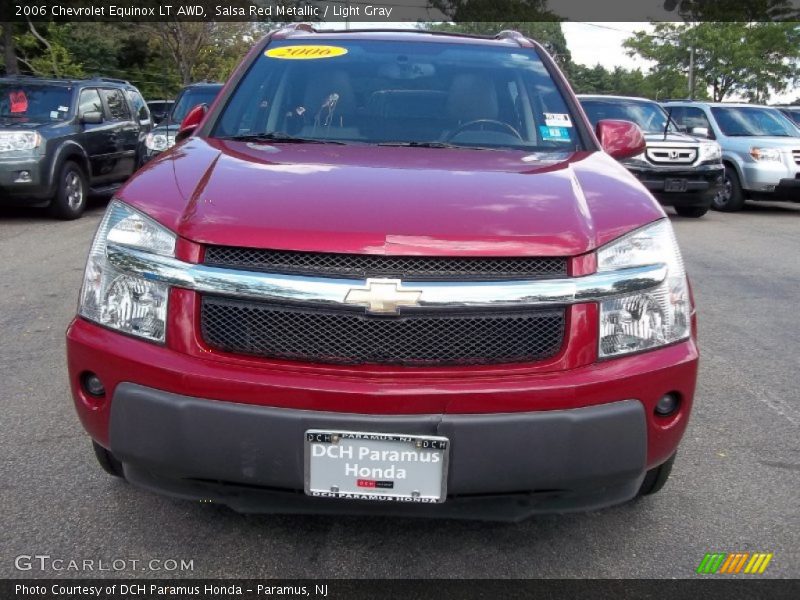 Salsa Red Metallic / Light Gray 2006 Chevrolet Equinox LT AWD