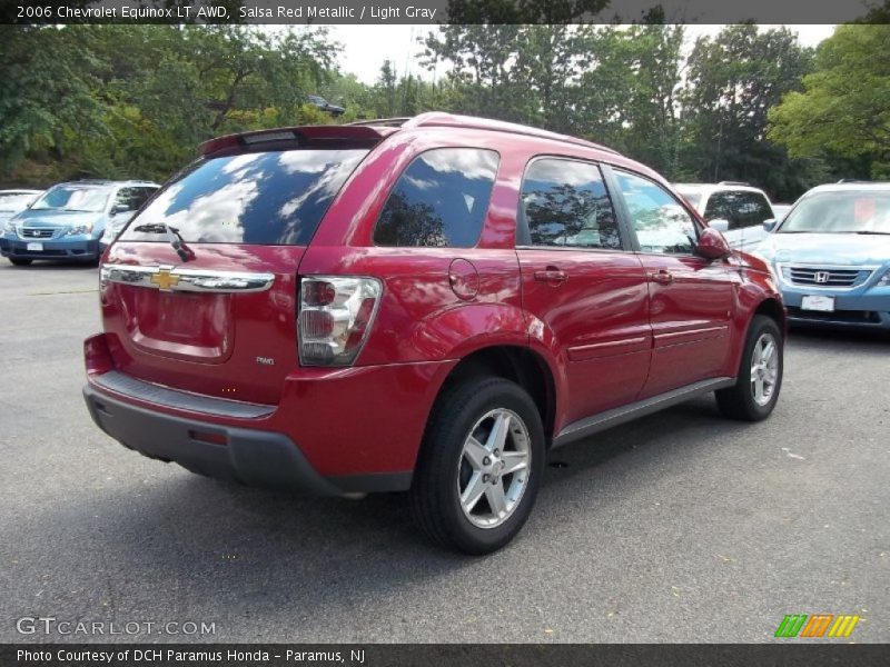 Salsa Red Metallic / Light Gray 2006 Chevrolet Equinox LT AWD