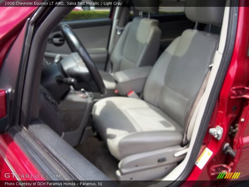 Salsa Red Metallic / Light Gray 2006 Chevrolet Equinox LT AWD