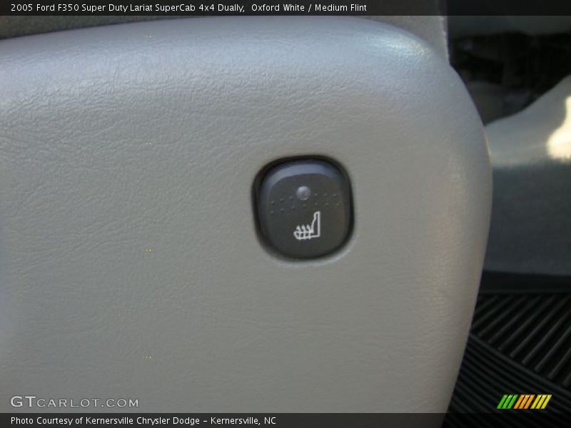 Oxford White / Medium Flint 2005 Ford F350 Super Duty Lariat SuperCab 4x4 Dually