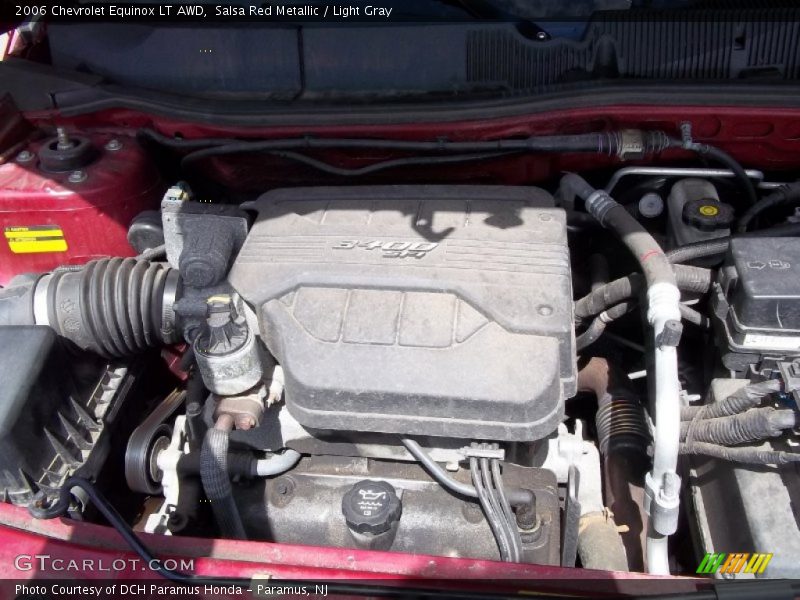 Salsa Red Metallic / Light Gray 2006 Chevrolet Equinox LT AWD