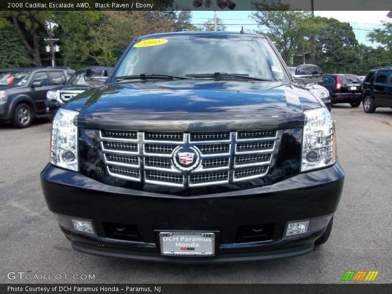Black Raven / Ebony 2008 Cadillac Escalade AWD