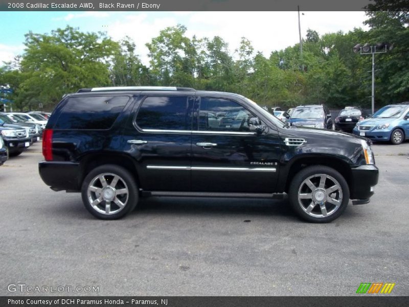 Black Raven / Ebony 2008 Cadillac Escalade AWD