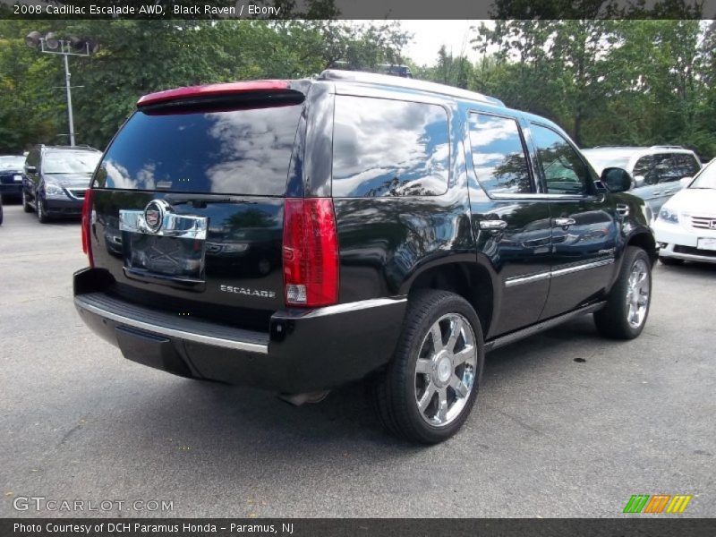 Black Raven / Ebony 2008 Cadillac Escalade AWD