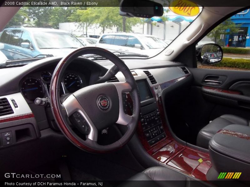 Black Raven / Ebony 2008 Cadillac Escalade AWD