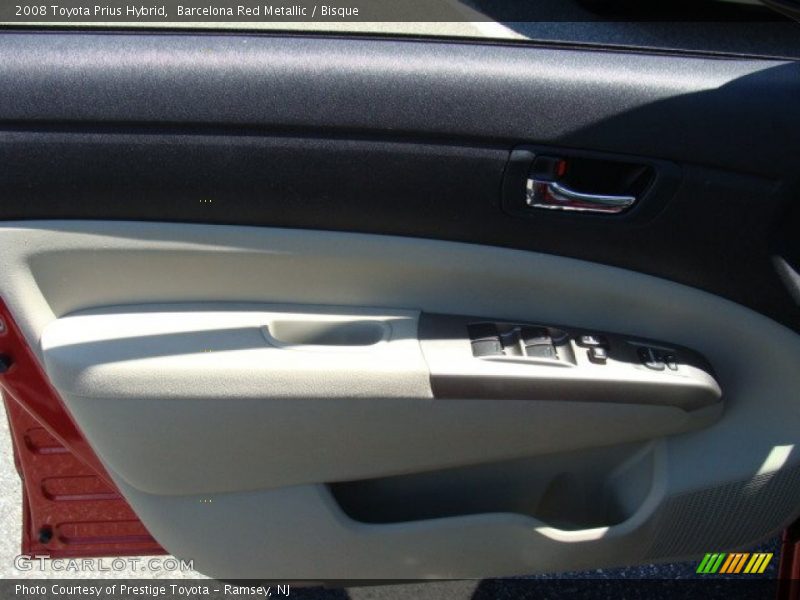 Barcelona Red Metallic / Bisque 2008 Toyota Prius Hybrid