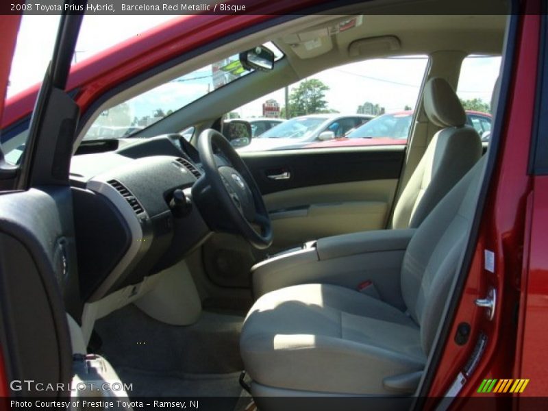 Barcelona Red Metallic / Bisque 2008 Toyota Prius Hybrid