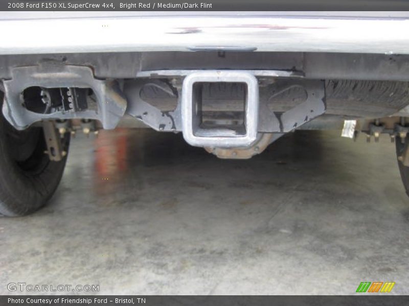 Bright Red / Medium/Dark Flint 2008 Ford F150 XL SuperCrew 4x4