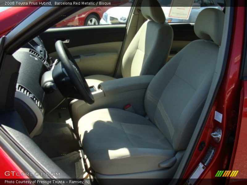 Barcelona Red Metallic / Bisque 2008 Toyota Prius Hybrid