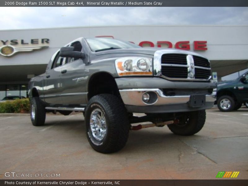 Mineral Gray Metallic / Medium Slate Gray 2006 Dodge Ram 1500 SLT Mega Cab 4x4