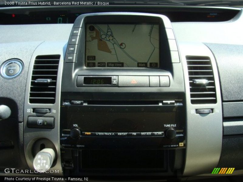 Barcelona Red Metallic / Bisque 2008 Toyota Prius Hybrid