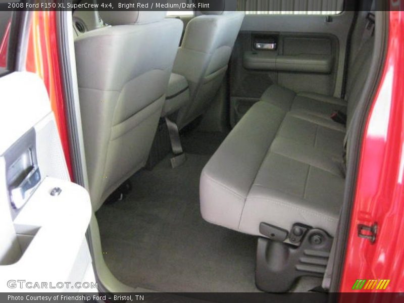 Bright Red / Medium/Dark Flint 2008 Ford F150 XL SuperCrew 4x4
