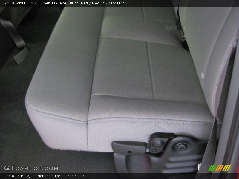Bright Red / Medium/Dark Flint 2008 Ford F150 XL SuperCrew 4x4