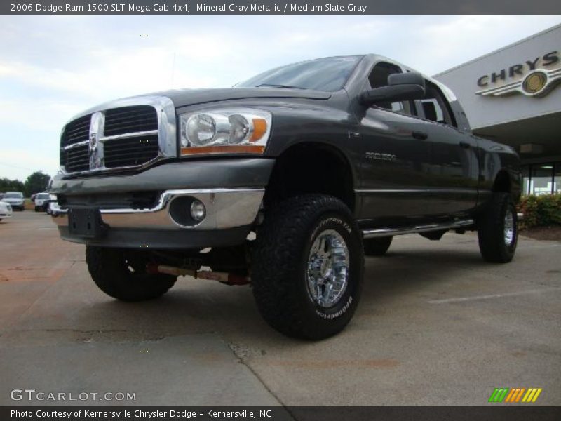 Mineral Gray Metallic / Medium Slate Gray 2006 Dodge Ram 1500 SLT Mega Cab 4x4