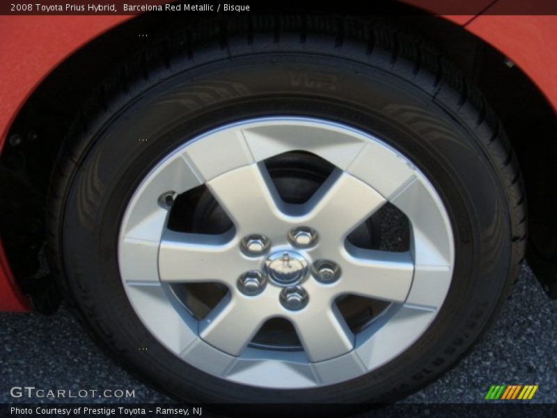 Barcelona Red Metallic / Bisque 2008 Toyota Prius Hybrid